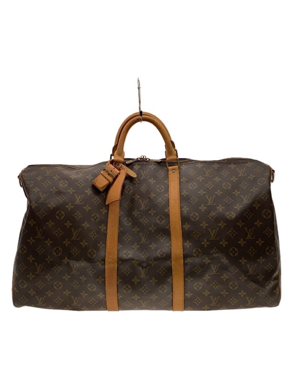 LOUIS VUITTON Keepall Bandouliere Monogram Canvas Brown